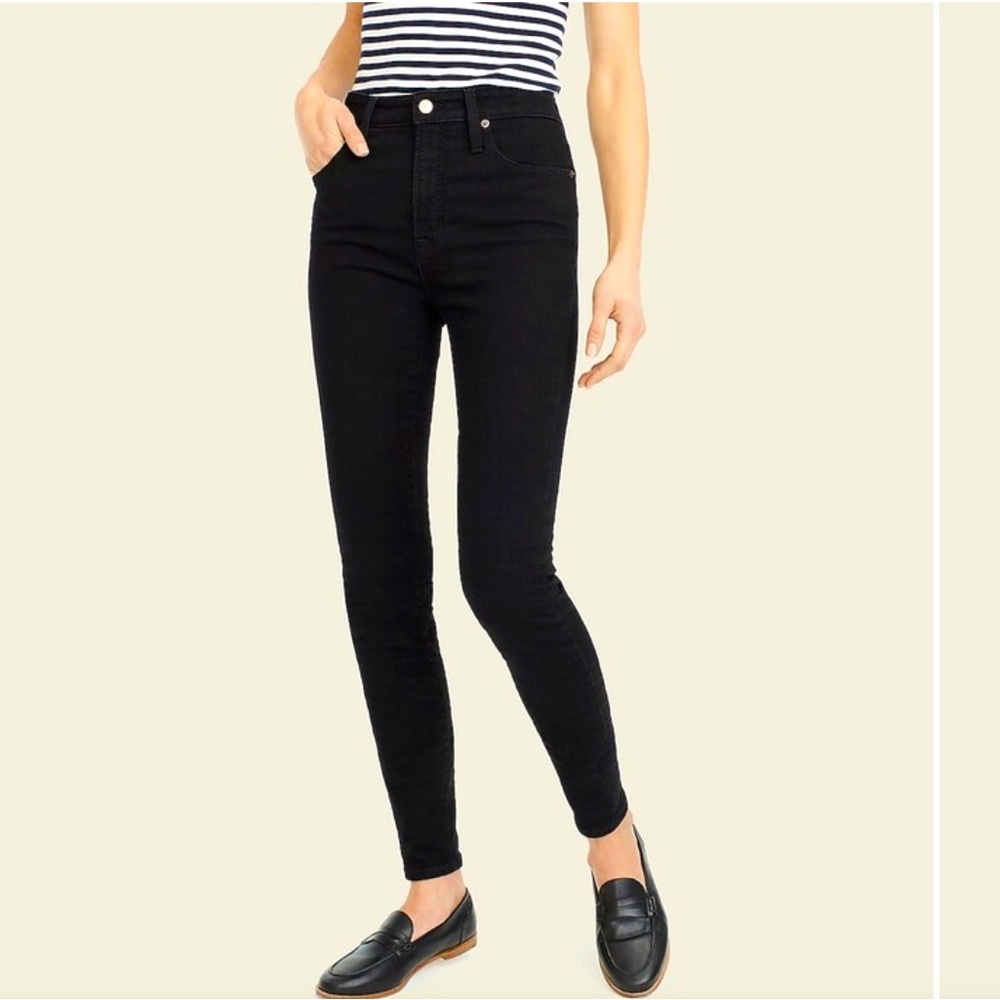 Black Toothpick Jeans